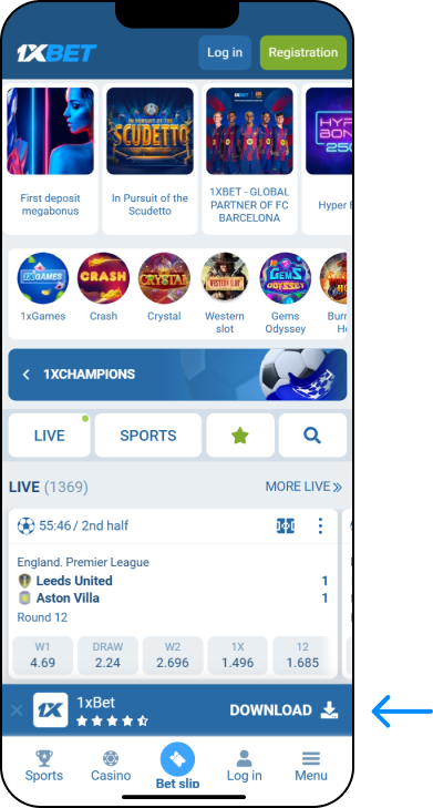 How to download 1xBet app for Android - 1xBet Casino Somalia