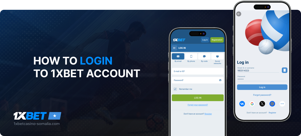 How to Login to 1xBet Account - 1xBet Casino Somalia