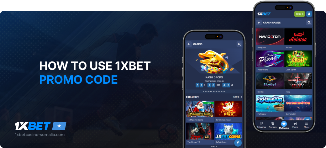 How to Use 1xBet Promo Code in Somalia - 1xBet Casino Somalia